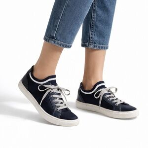 ROMIKA low top stretch knit upper lace-up sneakers comfort casual walking shoes